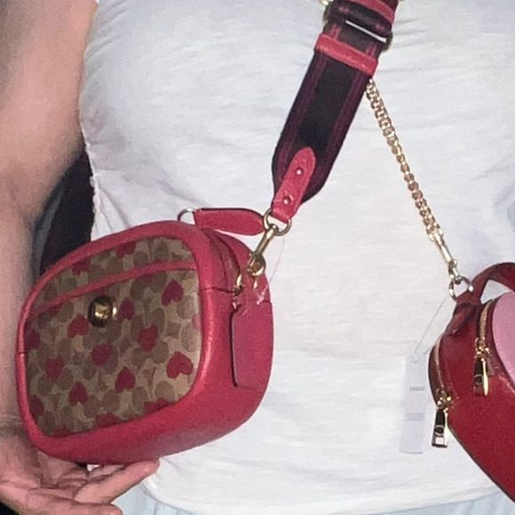 Coach camera bag hearts print from Valentine’s 2022 edition - Picture 13 of 16